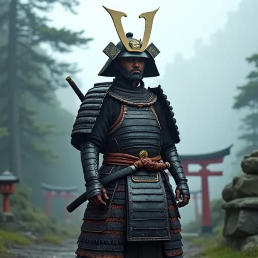 Historical Samurai Warrior