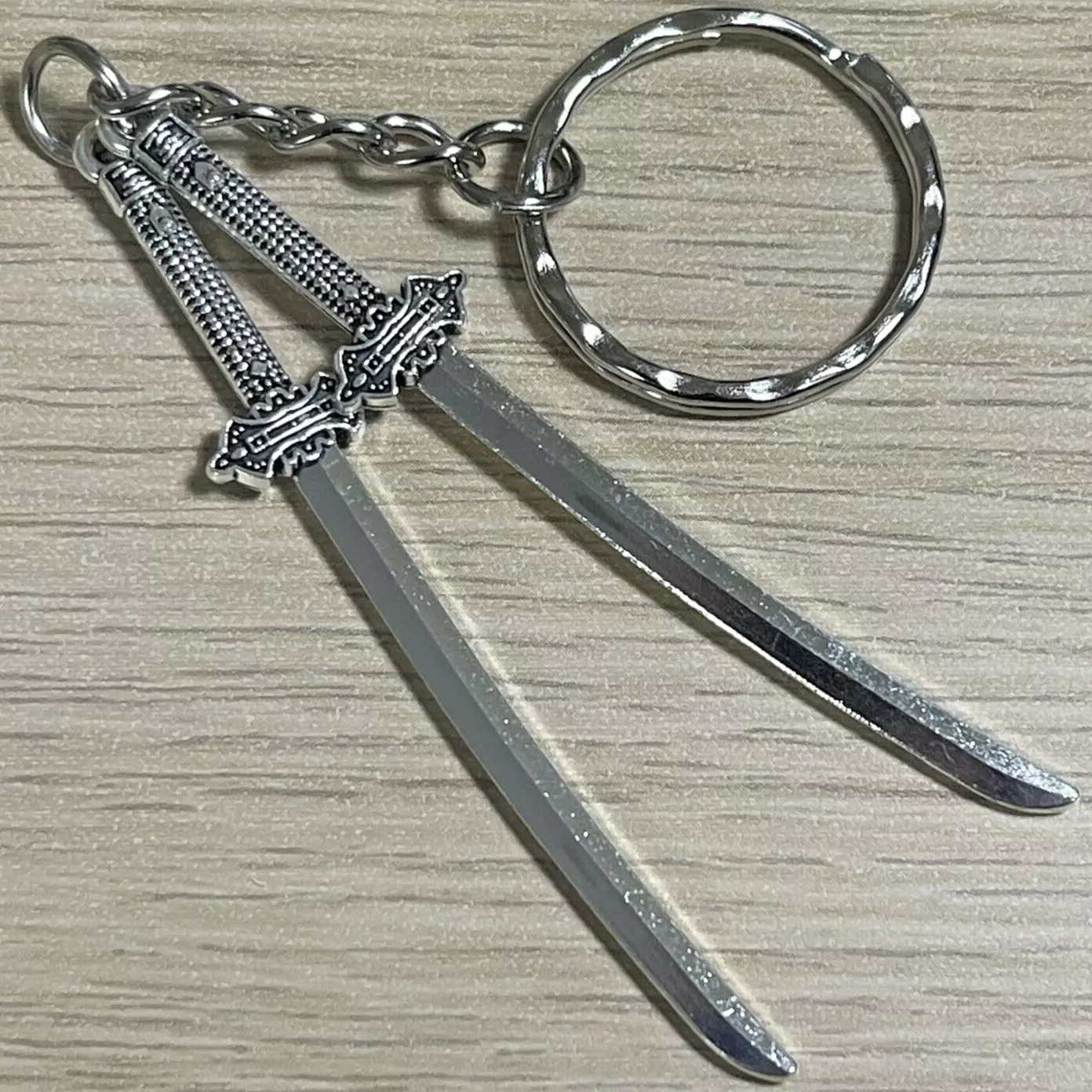 Samurai Sword Katana Style Keyring - samurai sword keychain product