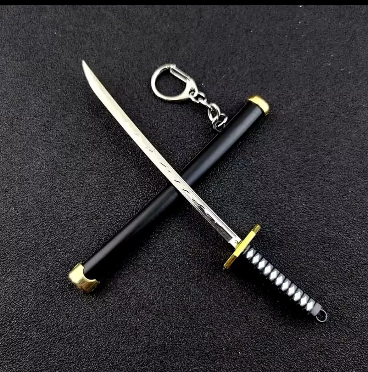 Samurai Sword Keyring For Him - samurai sword keychain product